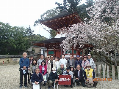 2023年史跡巡り・金剛寺参拝